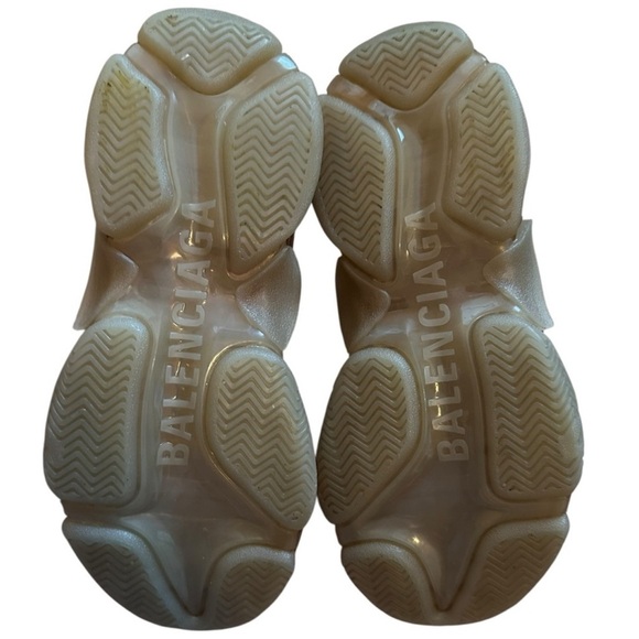 Balenciaga Chunky White Sneakers with Black Accents size 7(37) - Picture 6 of 11